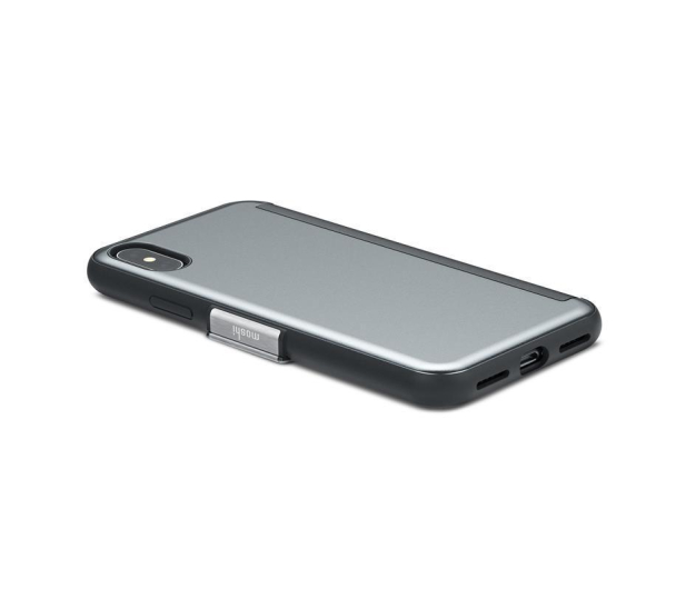 Moshi Etui Stealth Cover do iPhone X/XS szare - 1389425 - zdjęcie 7